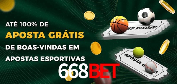 668bet Ate 100% de Aposta Gratis